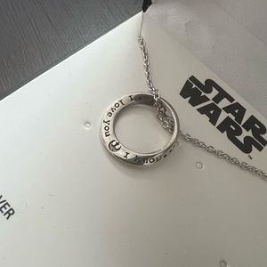 Star Wars I Love You I Know Mobius Necklace